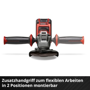 Polizor unghiular profesional cu acumulator Einhell AXXIO 18/115 Q Li-Solo Power X-Change (18 V, 700 W, O 115 mm, adancime de taiere 28 mm, fara perii, canelura de fixare rapida, fara roata de taiere, fara baterie) - Img 10