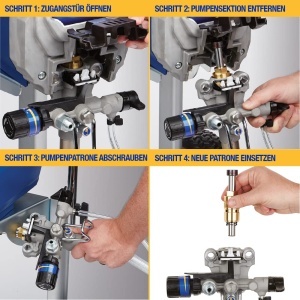 Pompa cu piston Graco ProXChange pentru Magnum A60, A80, ProS19, ProS21 - Img 2