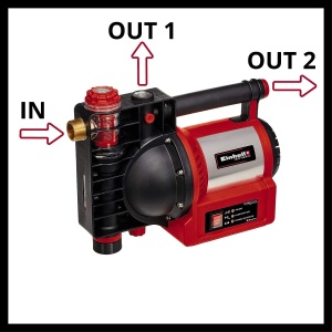 Pompa de gradina Einhell GE-GP 1246 N FS, 1200 W, 4600 lh, otel inoxidabil - Img 9