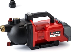 Pompa de gradina fara fir Einhell AQUINNA 36/30 Power X-Change (2 x 18V, intrerupator ECO in 2 trepte, umplere cu apa si dop de scurgere, protectie termica, maner de transport, fara baterii si incarcator) - Img 1