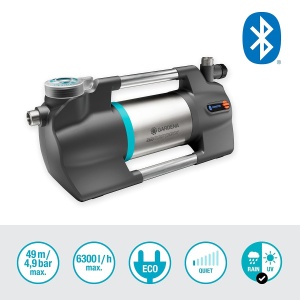 Pompa de gradina Gardena 6300 SilentComfort, 6300 lh, energie economica, rezistenta la intemperii - Img 2