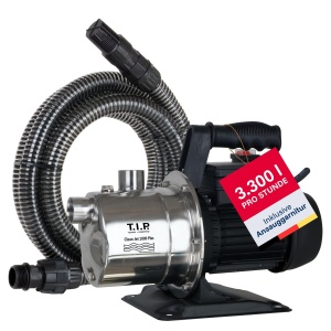 Pompa de gradina T.I.P. Clean Jet 1000 Plus, 3300 lh, 800W, inox