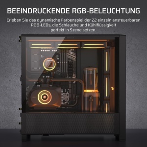 Pompa de Racire CORSAIR iCUE LINK XD6 RGB Elite, 440 ml, Metal, RGB - Img 4
