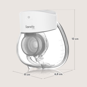 Pompa de san electrica maini libere LIONELO Fidi Free Lumi 2 moduri 9 niveluri masaj pompare afisaj 6 dimensiuni de palnie discret accesorii - Img 9