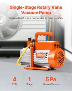 Pompa de Vacuum VEVOR VP135, 4 CFM, pentru R134a, R22, R410a - Img 2