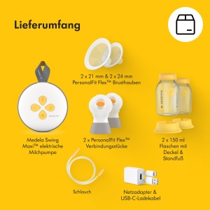 Pompa electrica de san Medela Swing Maxi, 2 faze, USB, 2x150ml - Img 9