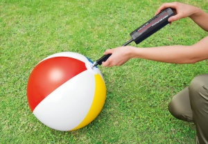 Pompa Manuala Intex 69613, 29 cm, Dual Action, Negru - Img 5