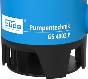 Pompa submersibila pentru apa murdara Gude GS 4002 P (400 W, 7500 l/h, inaltime de livrare max 5 m, adancime de imersie max 4 m, roata Noryl, cablu de conectare de 10 m, intrerupator flotant reglabil variabil, protectie termica) - Img 4