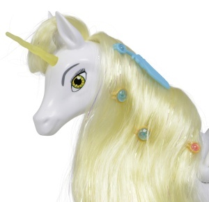 Ponei Simba 109480093 - Einhorn Onchao cu aripi mobile, accesorii si perie, roz - Img 4