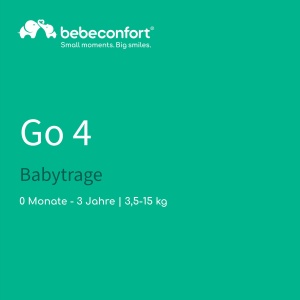 Port-bebe Bebeconfort Go4, 0-15 kg, 4 pozitii, Negru - Img 2