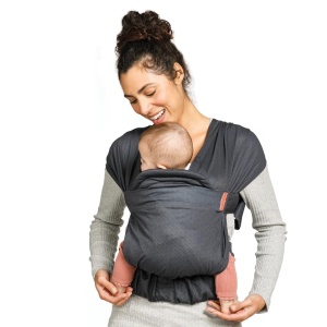 Portbebe Infantino Hug Cuddle, 3.2-11.8kg, Culoare Gri