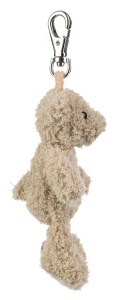 Porte-chei Plush Teddy Luca, Bej, 12 cm - Img 5