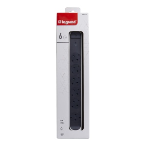 Prelungitor Legrand 694509 6 prize Protectie la supratensiune Cablu 15m AlbGri - Img 5