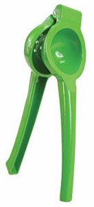 Presa de citrice Ibili din aluminiu, verde, design ergonomic, fabricata in Spania