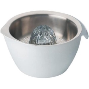 Presa de citrice Kenwood AT312, 600 ml, inox, alb - Img 4