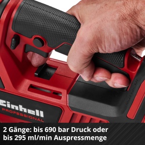 Presa de gresare Einhell TP-GR 18690 Li Solo 18V 690 bar 295 mlmin LED 2 trepte - Img 7
