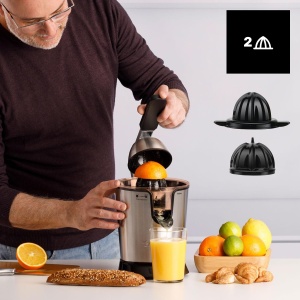 Presa electrica pentru citrice Taurus Easy Press 1000, 1000W, inox, 650ml - Img 5