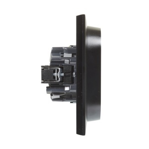 Priza dubla LEGRAND Niloe Step 398210 pentru montaj incastrat 16A culoare antracit - Img 3