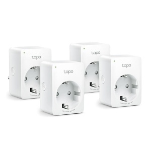Priza inteligenta Tapo P100 Set 4 bucati Control WiFi Compatibil Google Home si Alexa