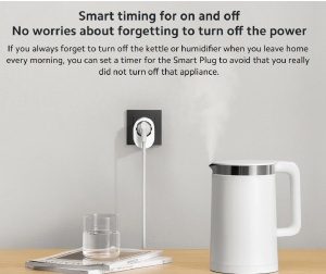 Priza Inteligenta Xiaomi Smart Plug 2 EU cu control Wi-Fi si design compact - Img 6
