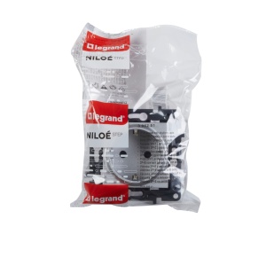 Priza Legrand 398251 Niloe Step 2PT 16A Montaj Ingropat Culoare Aluminium - Img 4