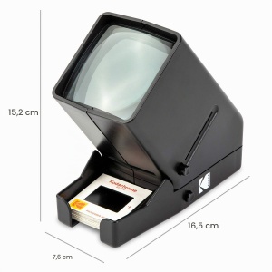 Proiector diapozitive KODAK cu iluminare LED, 3x marire, functionare pe baterii - Img 7