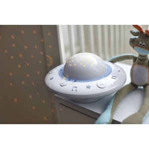 Proiector pentru Somn Alecto BC-125 cu 3 Culori, Melodii Linistitoare, Portabil - Img 3