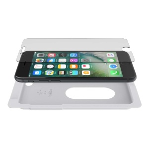 Protectie Display Belkin InvisiGlass Ultra pentru iPhone SE 32, 8, 7, 6s, 6, Antimicrobiana - Img 4