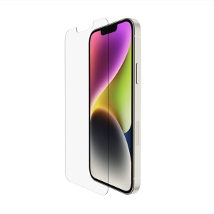 Protectie Display Belkin UltraGlass pentru iPhone 17e, 16e, 14, 13, 13 Pro, 0.29mm, Antimicrobiana