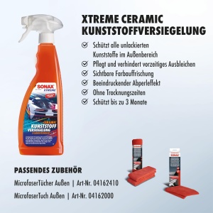 Protectie pentru plastic SONAX Xtreme Ceramic 750 ml - Rezistenta 3 luni, Seidmat - Img 3