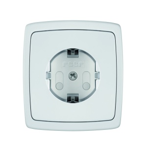 Protectie prize Reer 32010 set 10 bucati montare cu surub alb - Img 7