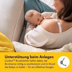 Protectoare pentru alaptare Medela Contact 16 mm BPA-Free Set 2 bucati - Img 6
