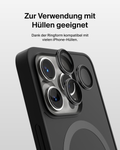 Protector camera din sticla securizata Belkin pentru iPhone 15 ProPro Max, 2 bucati - Img 6