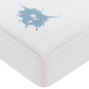 Protector de saltea VOUNOT 180x200 cm, impermeabil, certificat Oeko-TEX, set 2 bucati
