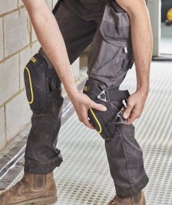 Protectori de genunchi Stanley FatMax FMST82962-1, rutschfeste, 1680 Denier, galbennegru - Img 4