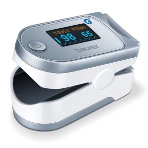 Pulsoximetru Beurer PO 60 cu Bluetooth, masurare oxigen si puls