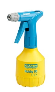 Pulverizator de mana Gloria Hobby 05 Flex | Sticla de pulverizare cu pompa de 0,5 L | Sticla de pulverizare pentru plante | Pompa cu cursa dubla si pulverizare aeriana | Pulverizator de gradina cu duza reglabila pentru gospodarie si balcon - Img 1