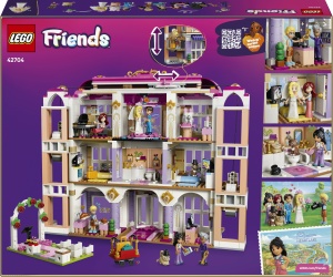 Puppenshaus LEGO Friends Grand Hotel Heartlake City 42704, 1406 piese, 6 figurine - Img 11
