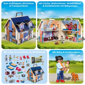 Puppenshaus Playmobil 70985 cu Trage Grif, pentru Copii de la 4 Ani - Img 6
