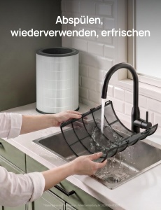 Purificator de aer DREO cu filtru HEPA lavabil pentru incaperi mari - Img 3