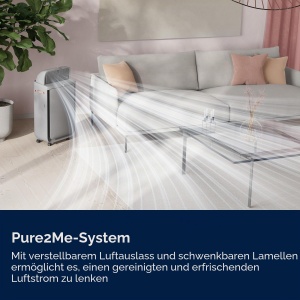 Purificator de aer Electrolux EPU72571UG Pure Multi 700, 4 trepte de filtrare, gri - Img 4
