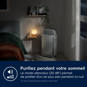 Purificator de aer Electrolux Pure Multi 700 EPU72571UG, 73 mp, HEPA, Functie ventilator, Gri deschis - Img 3