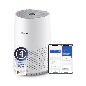 Purificator de aer Philips AC065110, HEPA, 44 m2, energie eficienta, alb