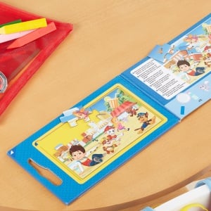 Puzzle magnetic Melissa Doug PAW Patrol - 2 puzzle-uri, 15 piese fiecare, portabil - Img 9