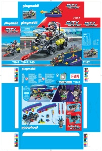 Quad Multi-Teren PLAYMOBIL 71147 cu Figurina Transformabila pentru Copii - Img 9