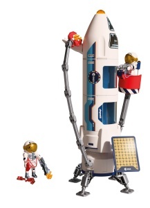 Racheta de cercetare PLAYMOBIL ESA Mars 72011 cu 2 astronauti si rampa de lansare - Img 4