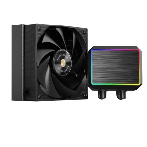 Racire lichida pentru CPU Mars Gaming ML-PROII120, 300W TDP, 120mm, Negru - Img 1