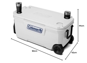 Racitor Coleman Kuhlbox Passive 100Qt Xtreme Marine, 95L, Alb - Img 3
