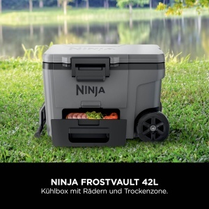 Racitor cu roti Ninja FrostVault FB245EUGY, 42 litri, gri - Img 2