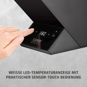 Racitor de vin CASO WineCase One Negru - Temperatura 5-18C, Design elegant, Capacitate pentru sticle cu 9 cm - Img 5